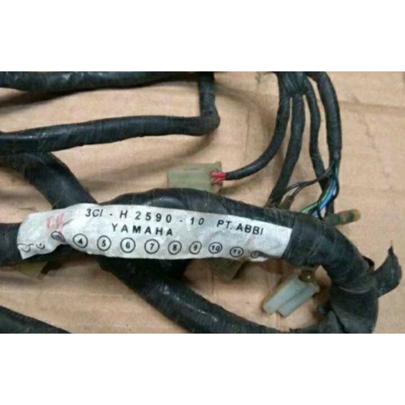 YAMAHA VIXION OLD 3C1 BODY CABLE PART CODE H2590 10 WIRE HERNESS ORIGINAL COPOTAN