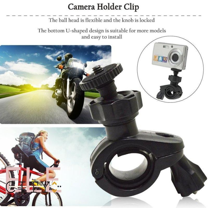 (ส่งไว) ขาตั้งกล้อง Action cam GoPro ติดจักรยาน มอเตอร์ไซต์ อุปกรณ์ติดกล้อง GoPro Holder Clip Camera bracker