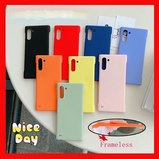 เคสโทรศัพท์มือถือ PC เนื้อแมตต์ ไร้กรอบ สําหรับ Samsung Galaxy A50 A50s A70 A70S