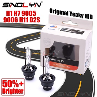 Sinolyn For Yeaky H1 H7 D2S H3 9005 9006 H11 HID Xenon Premium Lamp Headlight Fog Light Bulbs Accessories 35W 4500K 5500K 6500K