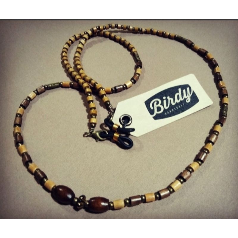 สายคล้องแว่นตา หน้ากากอนามัย หูฟังบลูทูธ Handmade