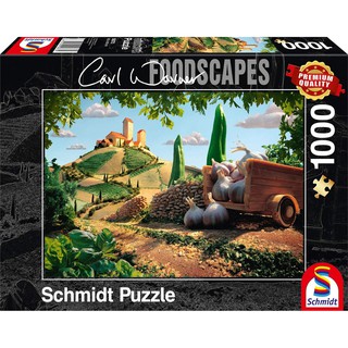 จิ๊กซอว์ Schmidt - Landscape in Tuscany  1000 piece  (ของแท้  มีสินค้าพร้อมส่ง)