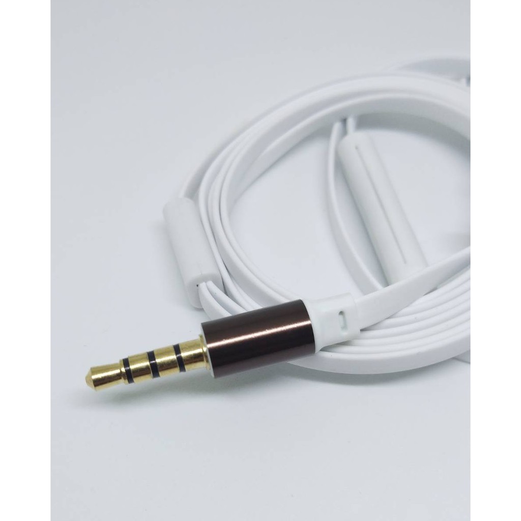 หูฟัง earbud รุ่น harmony flat ใช้ได้ทั้ง Android และ ios เบสหนัก กลางชัด เสียงจัดจ้าน