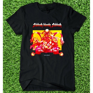 ใหม่ เสื้อยืดลําลอง แขนสั้น พิมพ์ลาย Sabbath Bloody Saturday สําหรับผู้ชายสามารถปรับแต่งได้