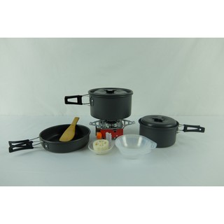 ชุดหม้อสนาม Cooking camping set Karana