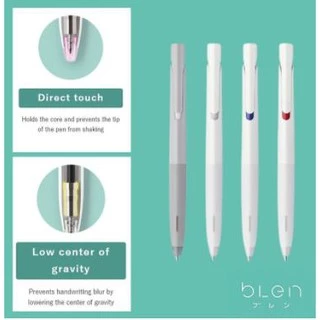 Zebra bLen BAS88 ปากกาลูกลื่น 0.5 และ 0.7 มม. พร้อมไส้ Refill ของแท้จากญี่ปุ่น ผู้ผลิตเดียวกับ SARASA เขียนลื่น