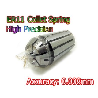 High Precision ER11. Collet Spring Accuracy 0.008mm