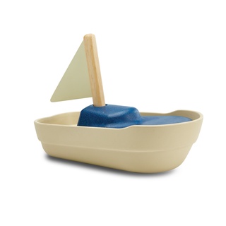 PlanToys 5805 Sailboat ของเล่นในน้ำ สำหรับเด็ก 2 ขวบขึ้นไป