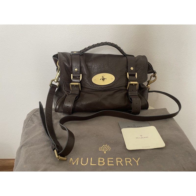 **SOLD**กระเป๋า Mulberry Alexa สี Chocolate