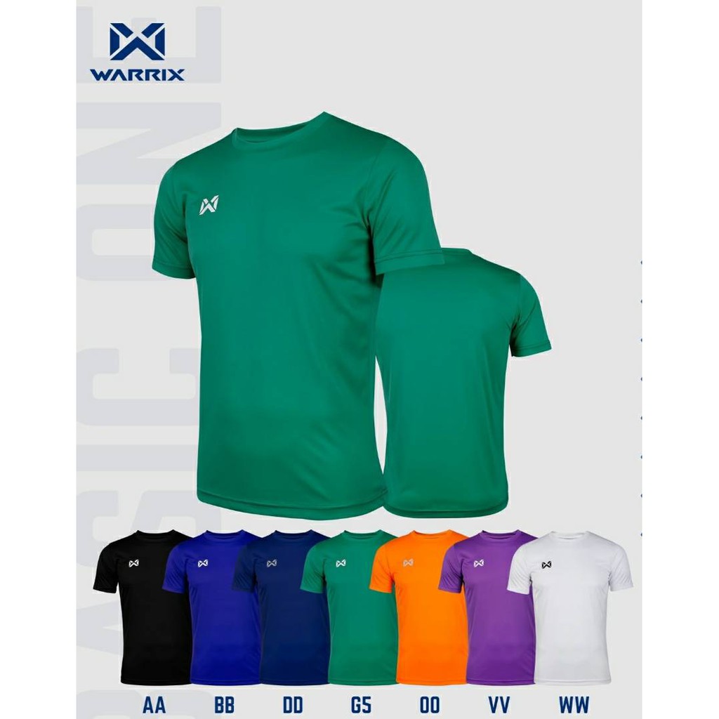 **เสื้อฟุตบอล Warrix รุ่นใหม่ WA FBA571 ** เสื้อกีฬา