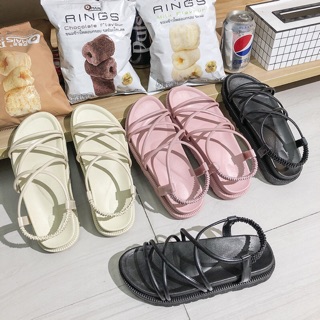 พร้อมส่ง!! รองเท้ารัดส้นสายยาง สายเกา รุ่นฮิต 36-40