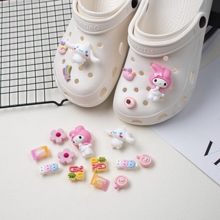 Croc Jibz Melody ชุดปุ่มกดรองเท้า DIY