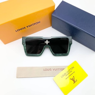 LOUIS VUITTON CYCLONE MILLIONAIRES GREEN MARBLE EFFECT ACETATE FRAME VIRGIL ABLOH SS19 SUNGLASSES แว่นตากันแดดหลุยส์