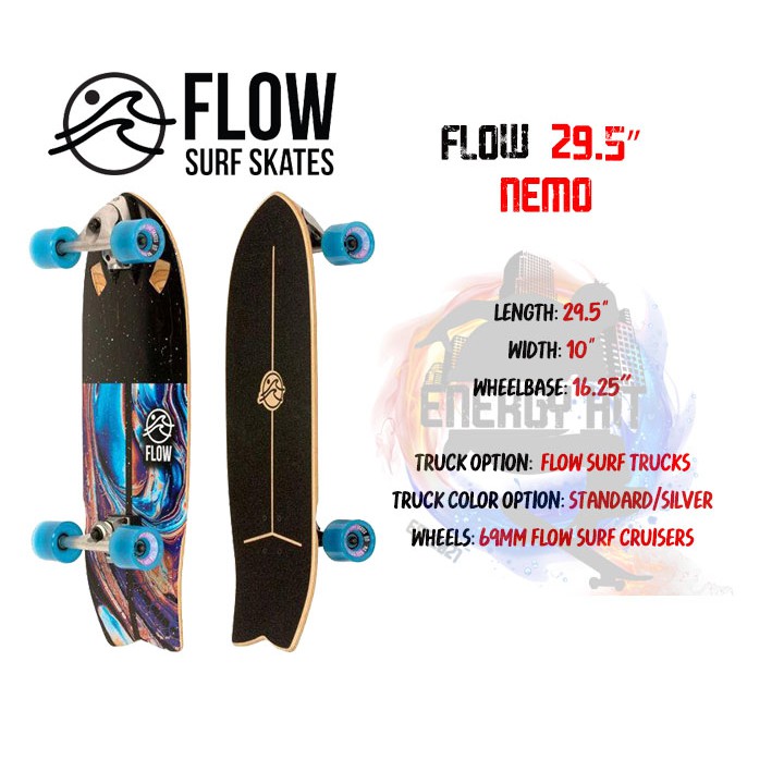 🔥 พร้อมส่ง 🔥 | 🔱 29.5" Flow Nemo Surfskate