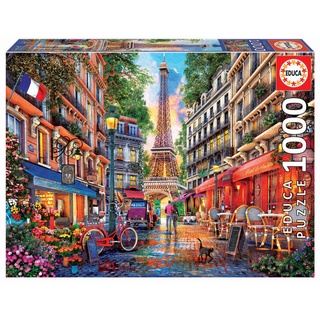 จิ๊กซอว์ Educa - Dominic Davison, Paris  1000 piece  (ของแท้  มีสินค้าพร้อมส่ง)