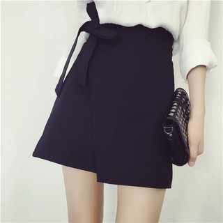 พร้อมส่ง 💌Solf mini Ribbon skirt