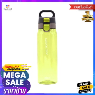 ขวดน้ำพลาสติก LOCKNLOCK ONE TOUCH CAP 830 มล. สีเขียวPLASTIC WATER BOTTLE LOCKNLOCK ONE TOUCH CAP 830ML GREEN