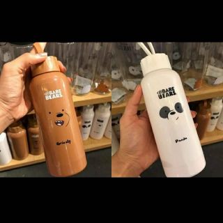 Miniso กระบอกน้ำ we bare bears 300 ml