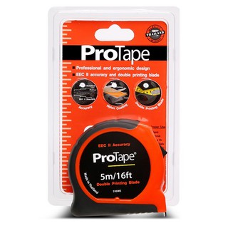 🔥ตลับเมตร 5 เมตร/16FT🔥 ORANGE/BLACK  PROTAPE (0-516ME)