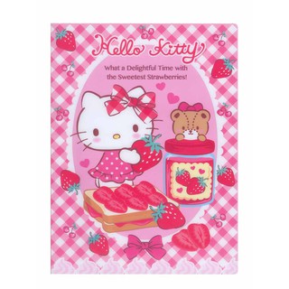 SANRIO แฟ้มใส่เอกสาร A4 40 ช่อง Hello Kitty แฟ้ม เด็ก ของเล่น