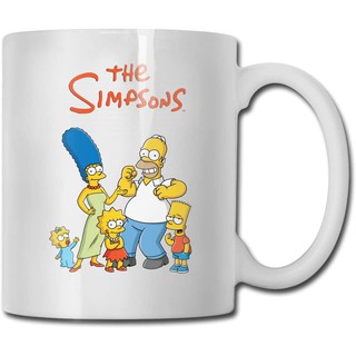 The Simpsons Present In The World แก้วกาแฟหรือชาขนาด 11 ออนซ์