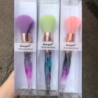 แปรงปัดแก้ม แปรงแต่งหน้าโทรสีพาลเทล