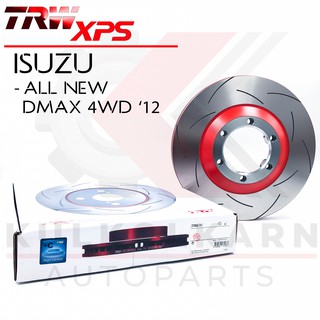 TRW จานเบรคหน้า รุ่น XPS ISUZU ALL NEW DMAX 4WD 12 (ใส่แทนของเดิมได้ทันที) (DF7988XSS)