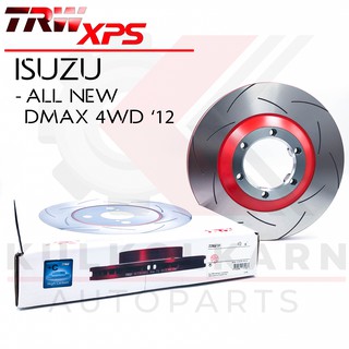 TRW จานเบรคหน้า รุ่น XPS ISUZU ALL NEW DMAX 4WD 12 (ใส่แทนของเดิมได้ทันที) (DF7988XSS)