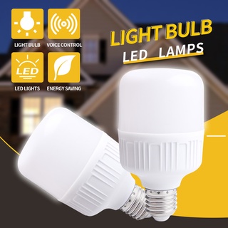 หลอดไฟ LED 5 10 15 20W E27 ประหยัดพลังงาน เปลี่ยนได้ สีขาว แบบเปลี่ยน สําหรับครัวเรือน