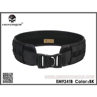 [โค้ด SAMP408 ลดสูงสุด 80 .- ]เข็มขัด emerson EM 9214 ผ้าคอลดูล่า แบบบางมีล๊อคแซคสำหรับเกี่ยวอุปกรณ์เสริม