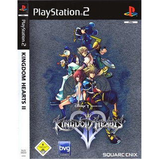 แผ่นเกมส์ Kingdom Hearts 2 PS2 Playstation2 คุณภาพสูง ราคาถูก