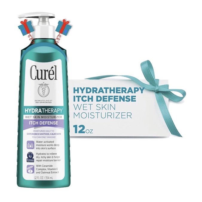 พร้อมส่งโลชั่นshowerผิวแห้งคันCurél Hydra Therapy In Shower Lotion Wet