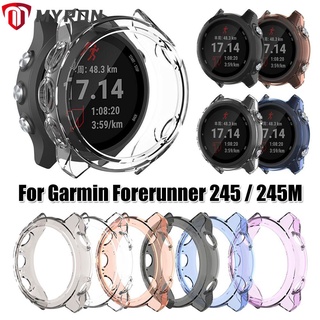 myron tpu เคสนาฬิกาข้อมืออัจฉริยะสําหรับ garmin forerunner 245 m 245