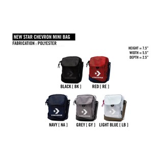 [สินค้าลิขสิทธิ์]กระเป๋าสะพายข้าง Converse New Star Chevron Mini Bag กระเป๋าขนาดเล็ก กระเป๋าสะพายข้างพกพา