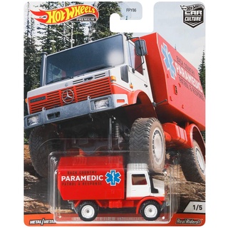 Hot Wheels Premium Car Culture 88 Mercedes Unimog U1300 FPY86