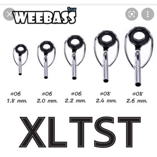 ไกด์คันเบ็ด WEEBASS รุ่น XLTST (10PCS) ไกด์ปลายคันเบ็ด