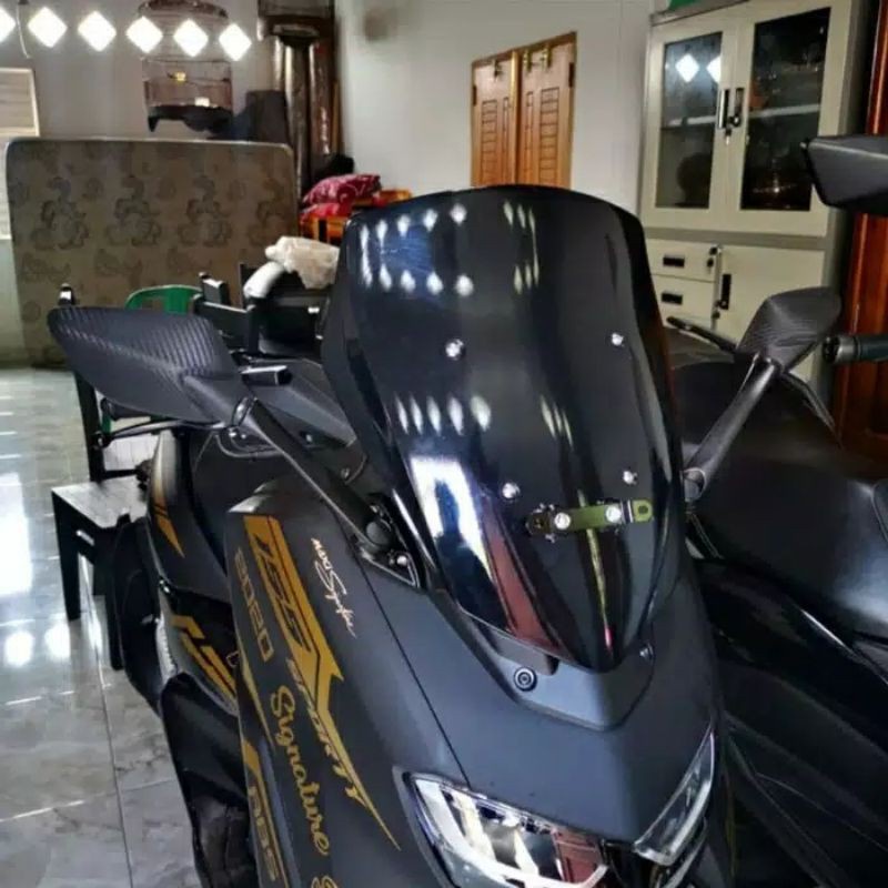 Serpo Bracket Winshield Bracket ขายึดกระจกมองหลัง Yamaha Nmax New 2020 NMAX OLD SEPARADE SERPO BRACK