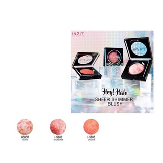 💥ของแท้ 💯% IN 2 IT Hey! Halo Sheer Shimmer Blush