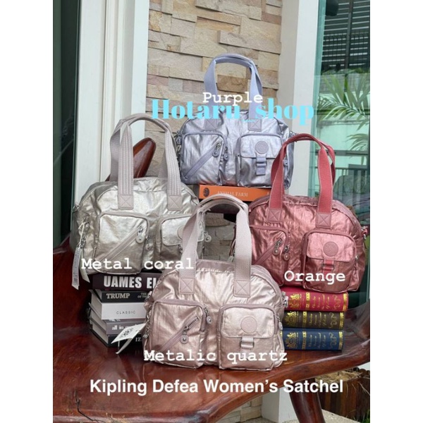 Kipling Defea Women’s Satchel กระเป๋าถือหรือสะพายขนาดกำลังดีวัสดุ100% Polyamide