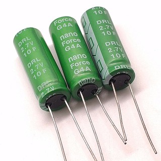 Farad capacitor 2.7V10F supercapacitor 2.7V10F volume 10*26 winding type 3pcs