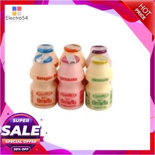 บีทาเก้น นมเปรี้ยวพร้อมดื่ม คละรส 85 มล. x 6 ขวดนมพร้อมดื่มBetagen Drinking Yoghurt Mixed Flavor 85 ml x 6 bottles