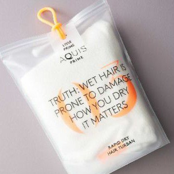 ของใหม่ พร้อมส่ง ของแท้ AQUIS Prime Lisse Prime Rapid Dry Hair Turban