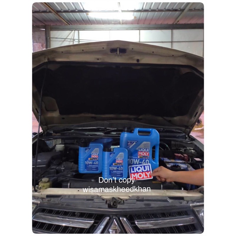 น้ำมันเครื่องLiqui  moly & Liquimoly 10W40 ขนาด 7 ลิตร🚗🚗💨💨 💥แถมสติ๊กเกอร์แท้