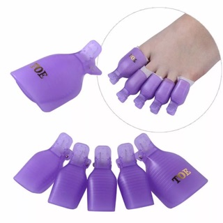 Remover Cap Clip ที่หนีบเล็บเท้า สำหรับล้างสีทาเล็บเจล