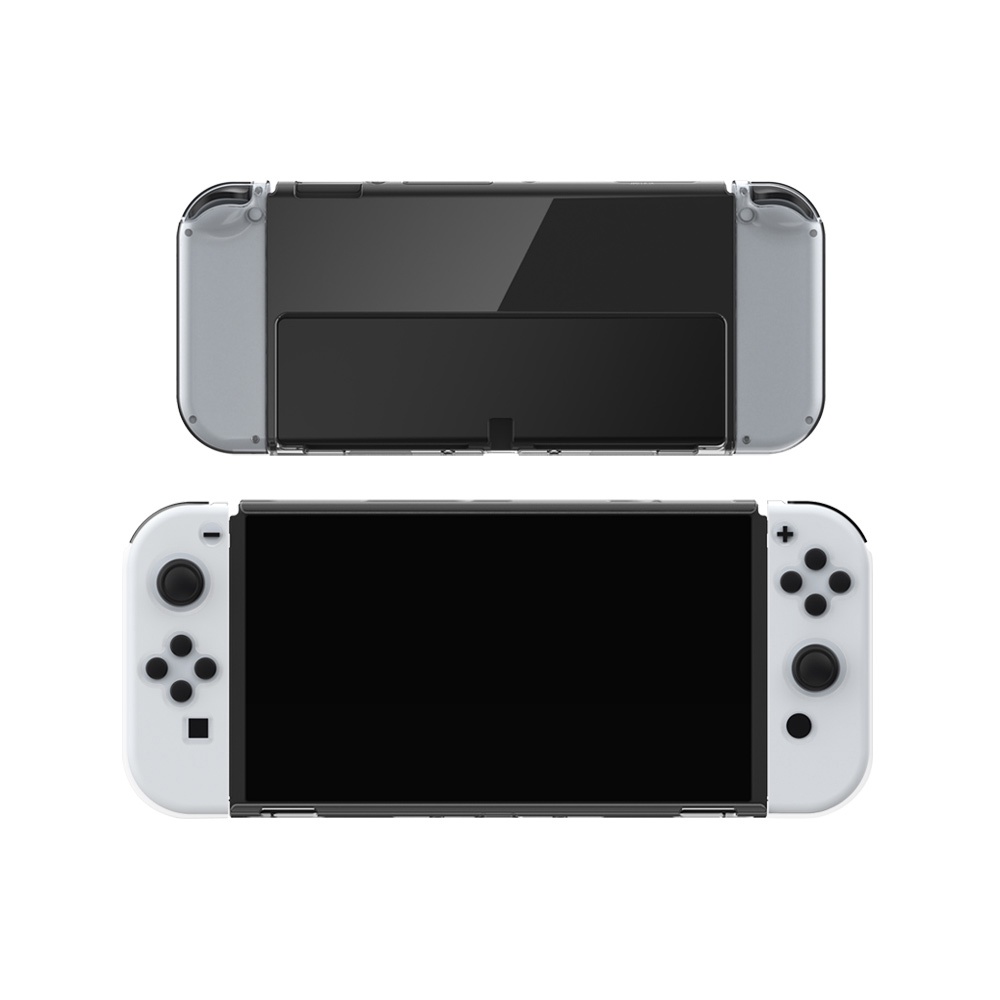 เคสใสNintendo Switch OLED ตรงจอย ของแท้ DOBE TNS-1133B บางและเคสกลางเป็นกรอบใส่