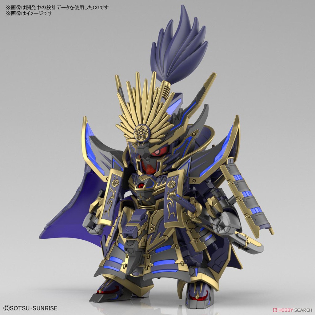 SDW Heroes Nobunaga Gundam Epyon Dark Mask Ver. (SD) (Gundam Model Kits) โมเดล กันดั้ม กันพลา