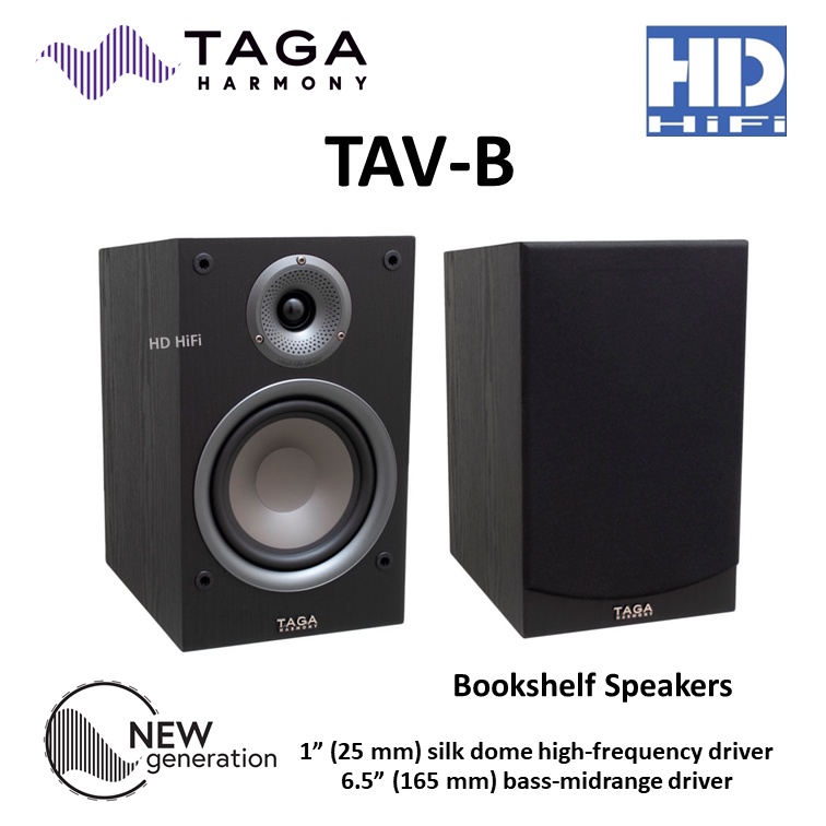 Taga Harmony TAV-B Bookshelf Speaker (Pair)