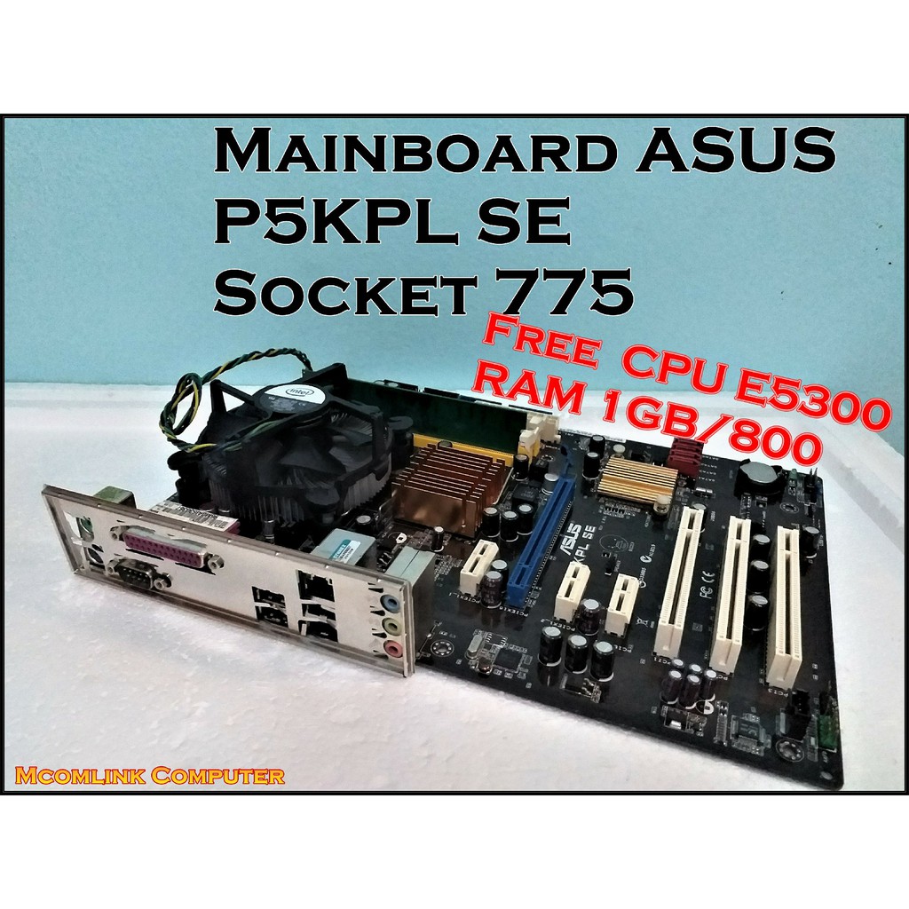 Mainboars ASUS P5KPL SE Socket 775
