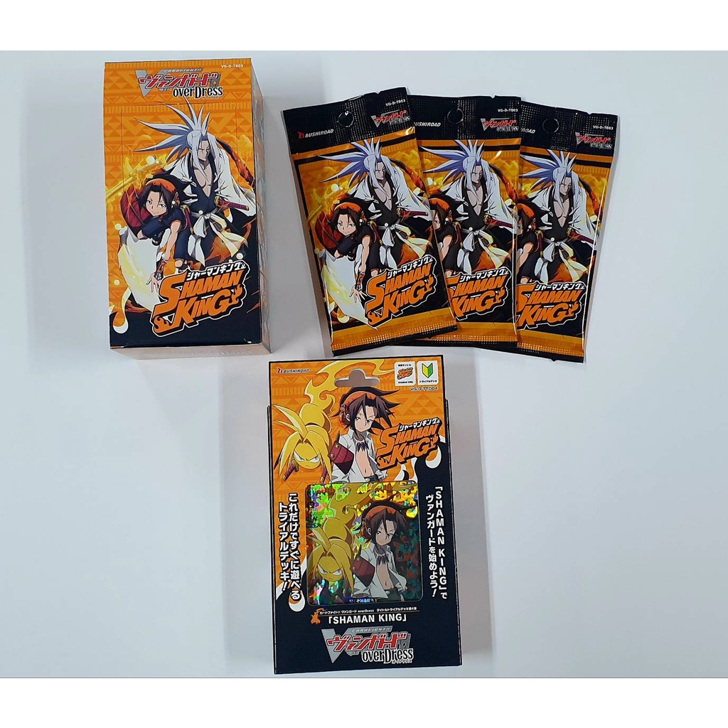 Cardfight!! Vanguard overDress Title Booster Vol.3 "SHAMAN KING" Vol.1 / Title Trial Deck Vol.4 "SHA