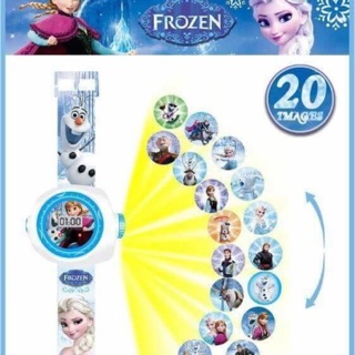 นาฬิกาFROZEN ฉายภาพได้